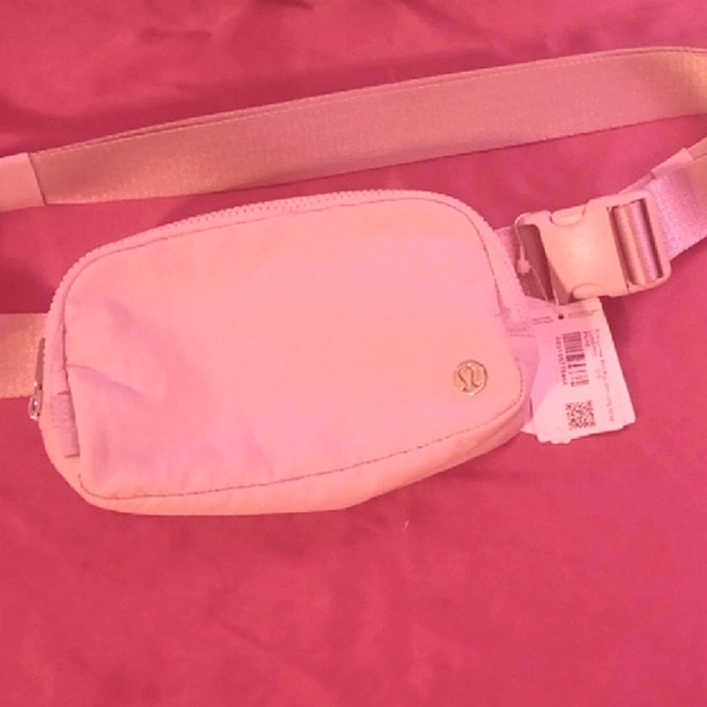Lululemon Athletica Light Pink Crossbody Bag
